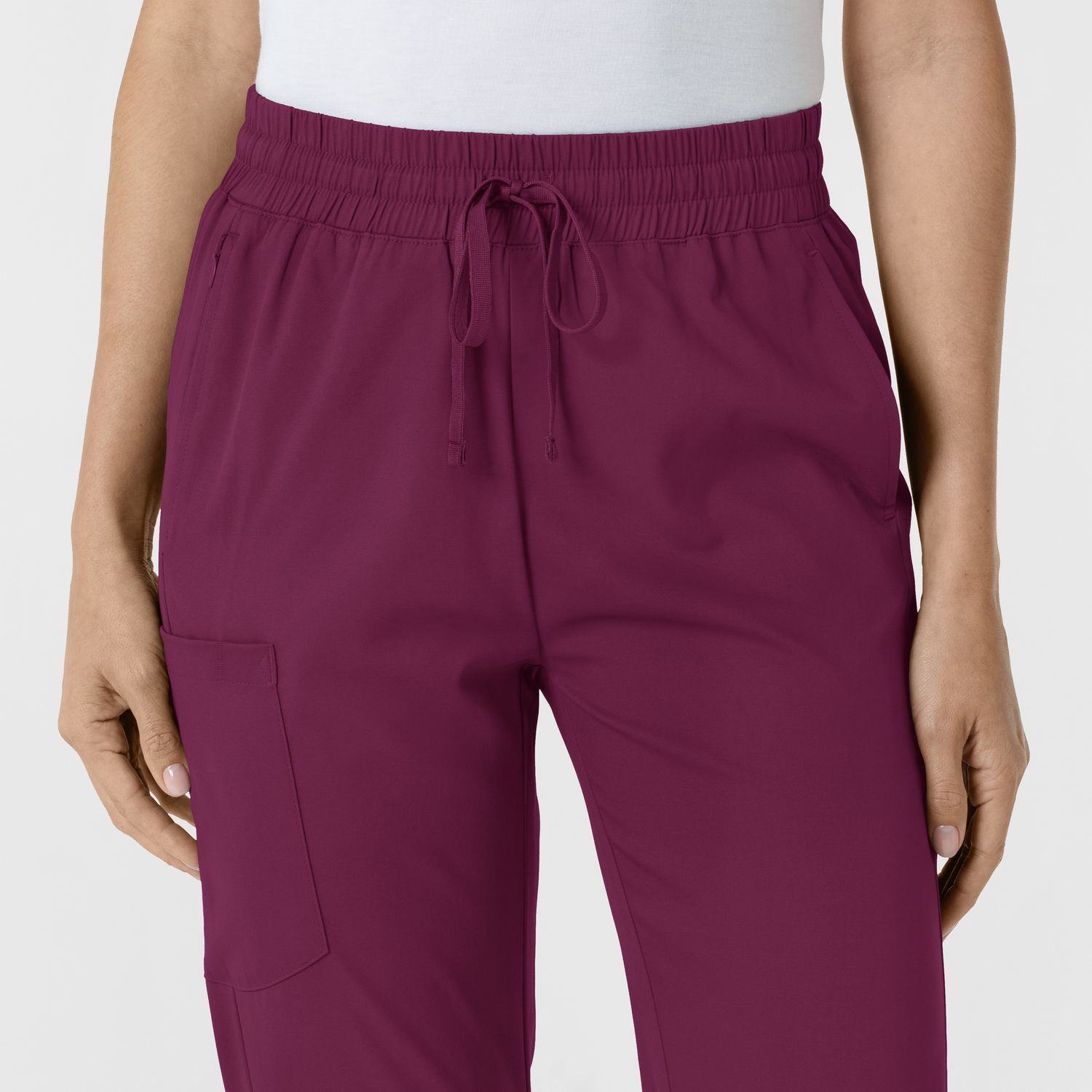 Pantalone donna 5251 svasato wine