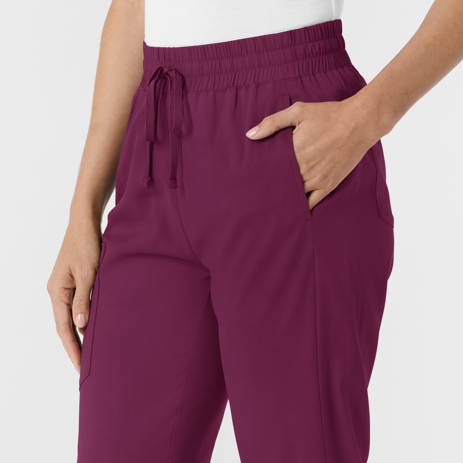 Pantalone donna 5251 svasato wine