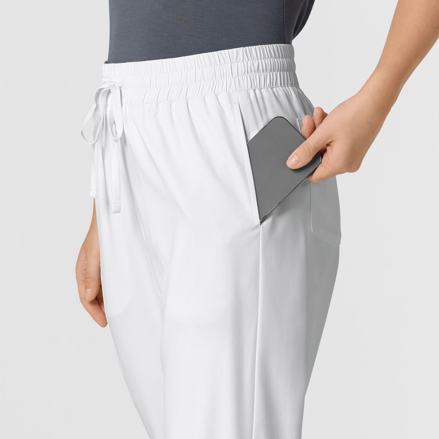 Pantalone donna 5251 svasato white