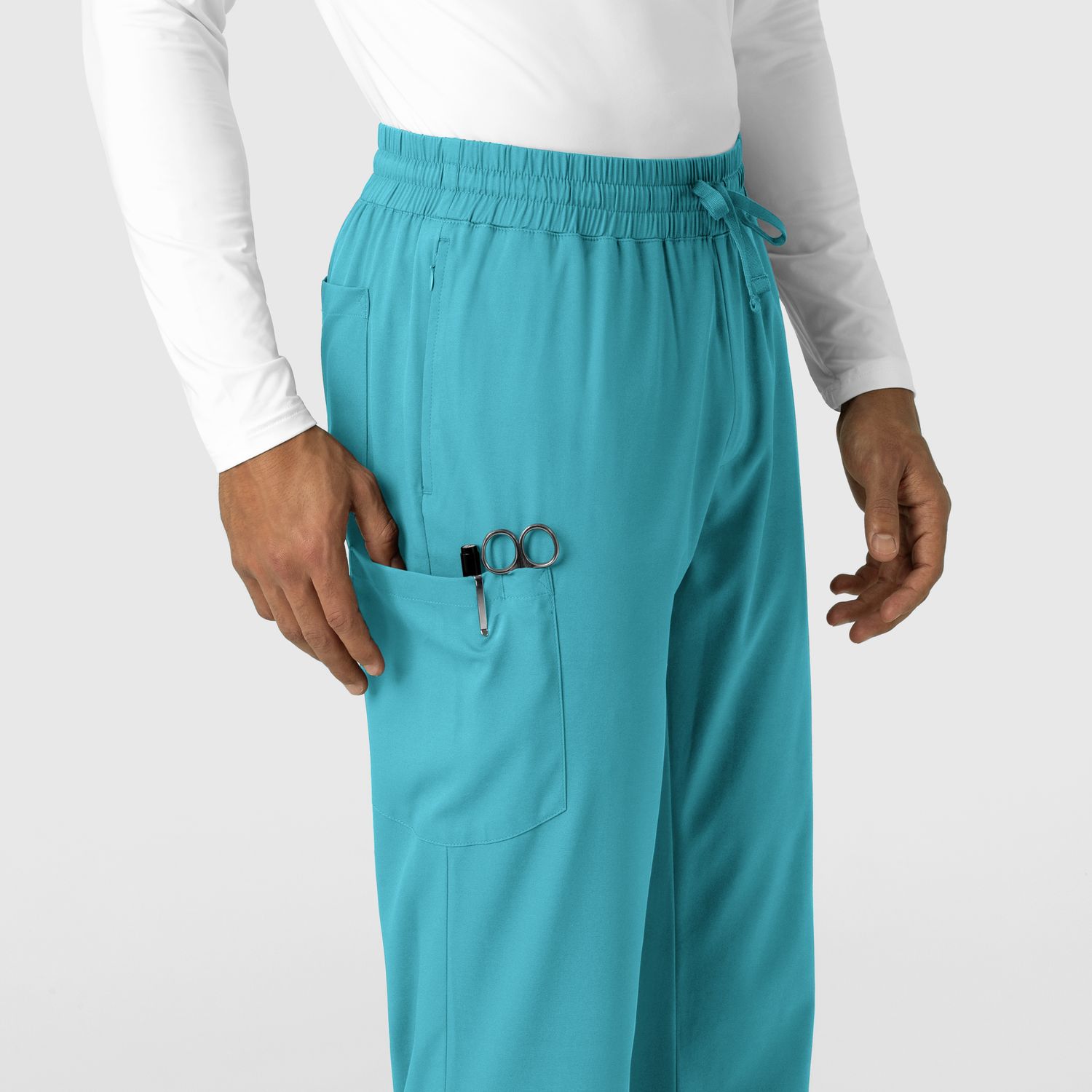 Pantalone uomo 5351 teal blue