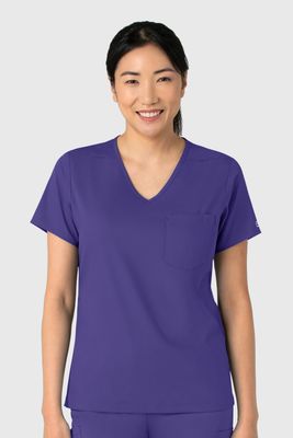 Casacca donna 6151 scollo a V grape