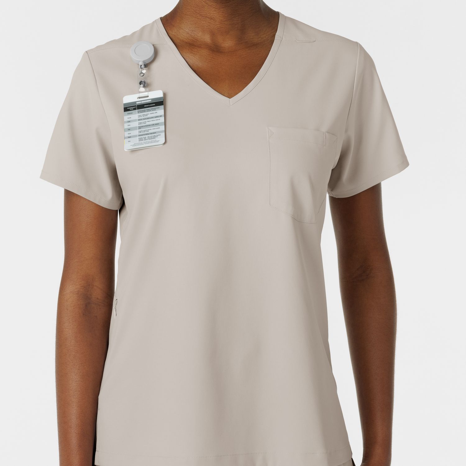 Casacca donna 6151 scollo a V cloud