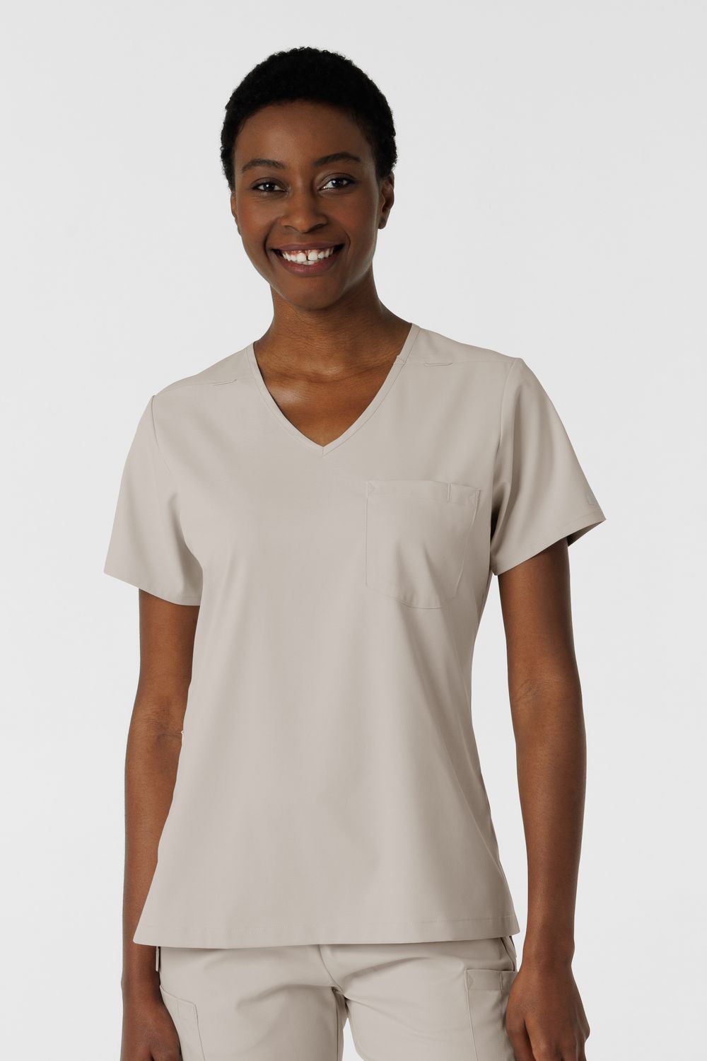 Casacca donna 6151 scollo a V cloud