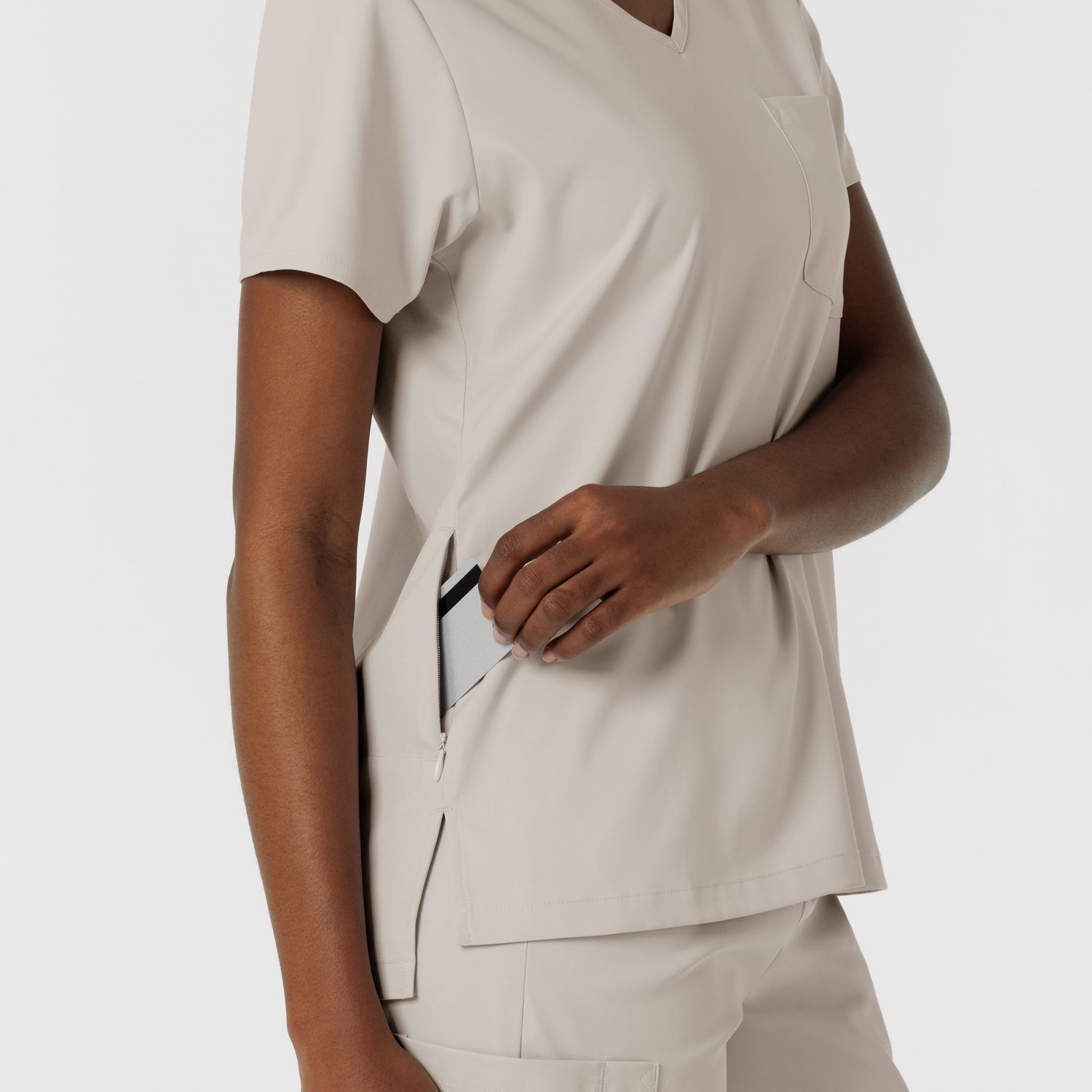 Casacca donna 6151 scollo a V cloud