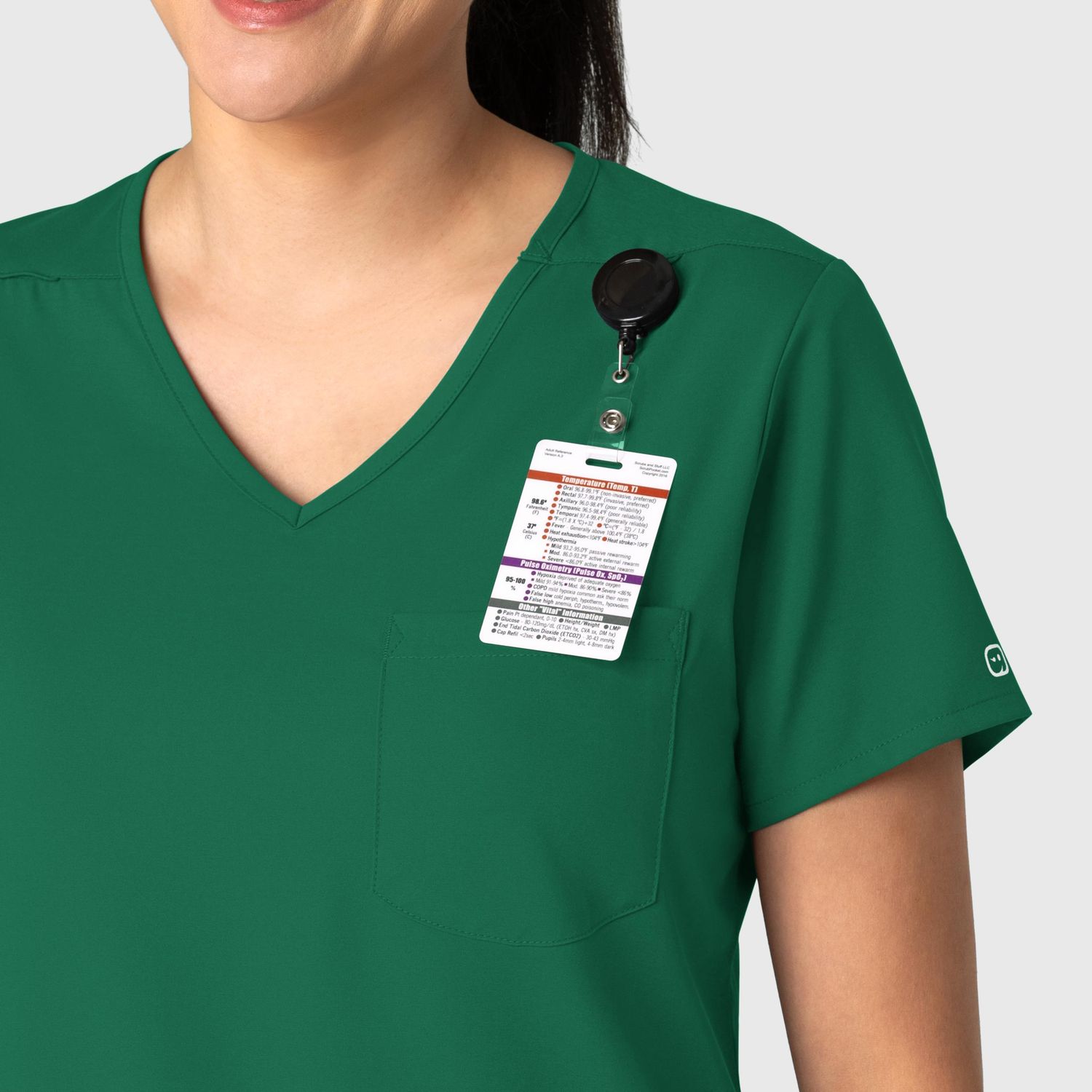 Casacca donna 6151 scollo a V hunter