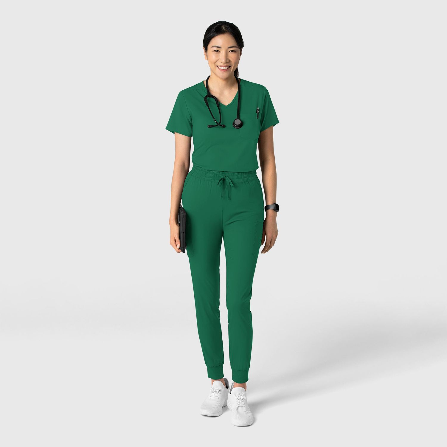 Casacca donna 6151 scollo a V hunter