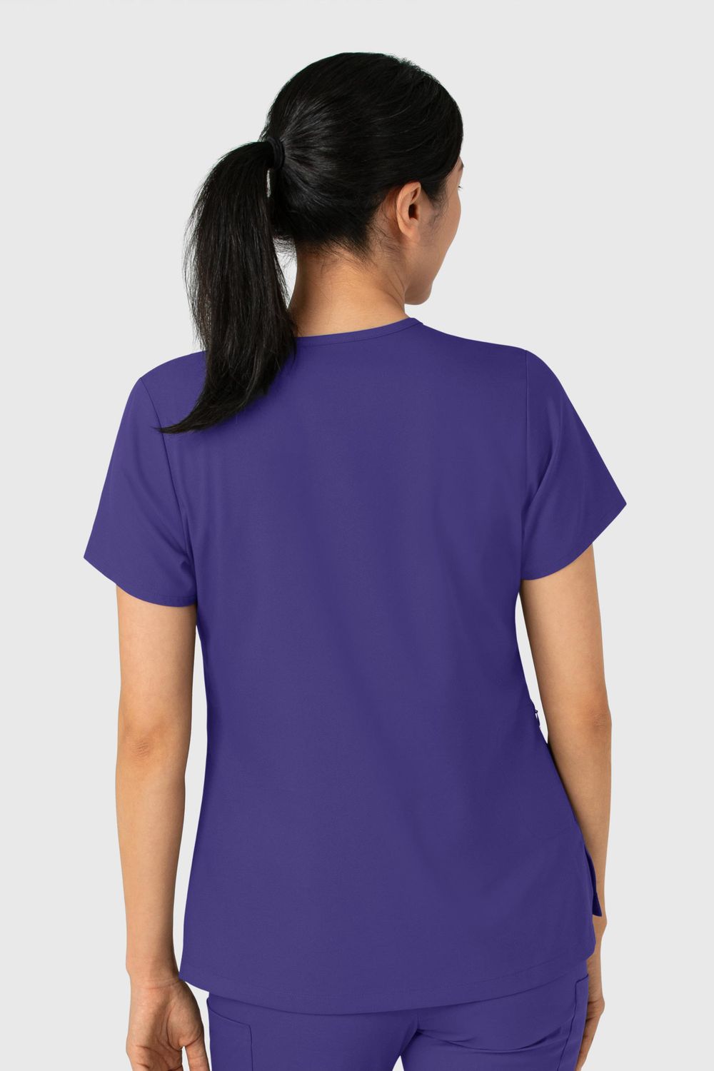 Casacca donna 6151 scollo a V grape