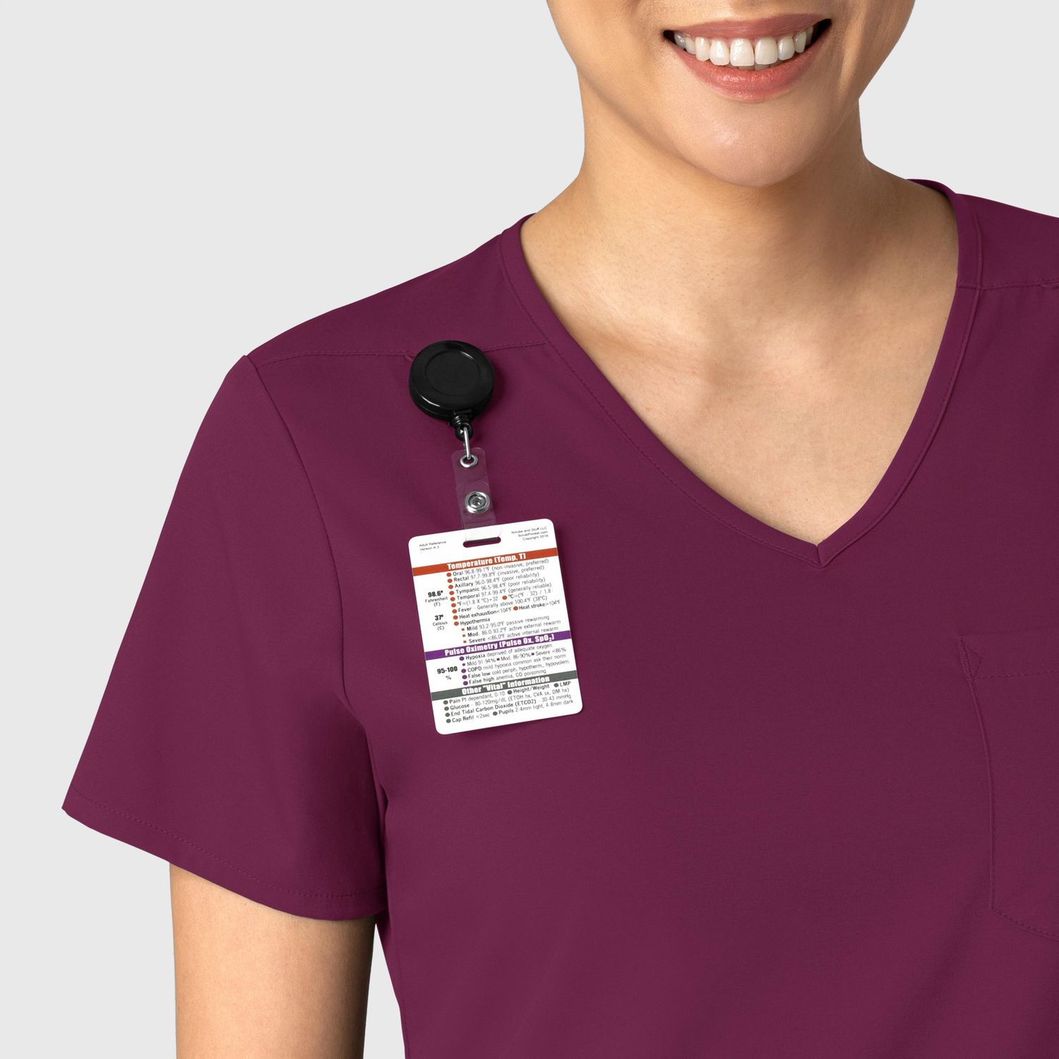 Casacca donna 6151 scollo a V wine
