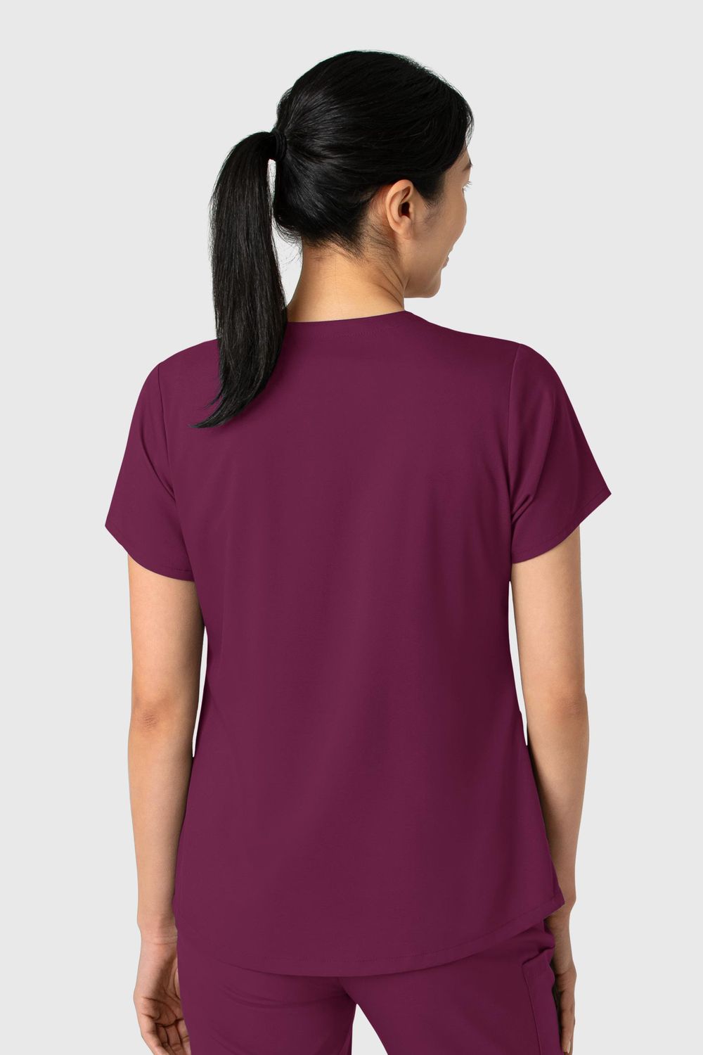 Casacca donna 6251 scollo a V wine