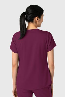 Casacca donna 6251 scollo a V wine