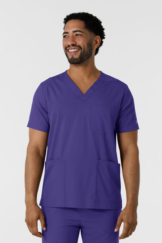 Casacca uomo 6351 scollo a V grape