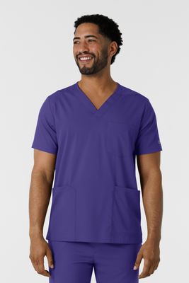 Casacca uomo 6351 scollo a V grape