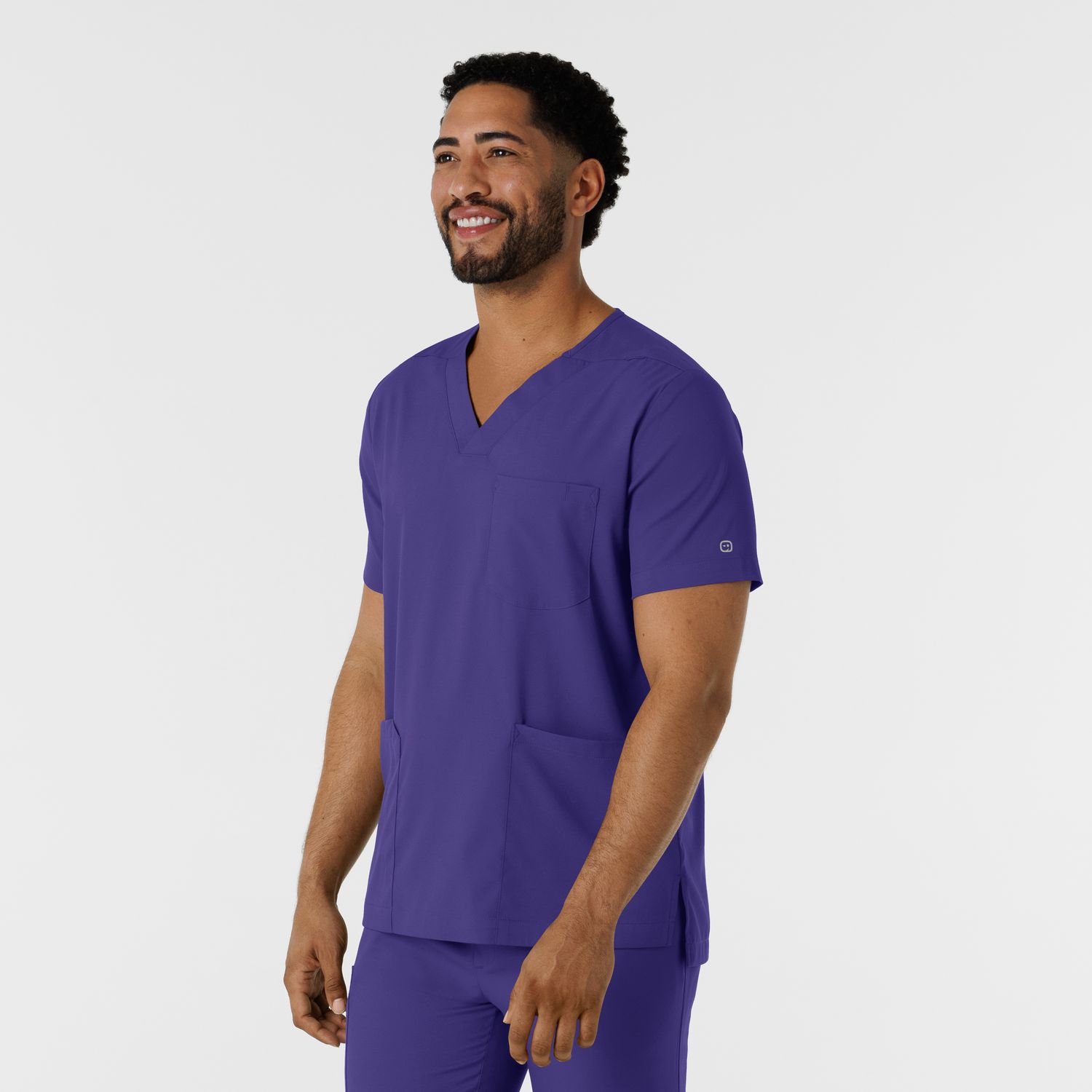 Casacca uomo 6351 scollo a V grape