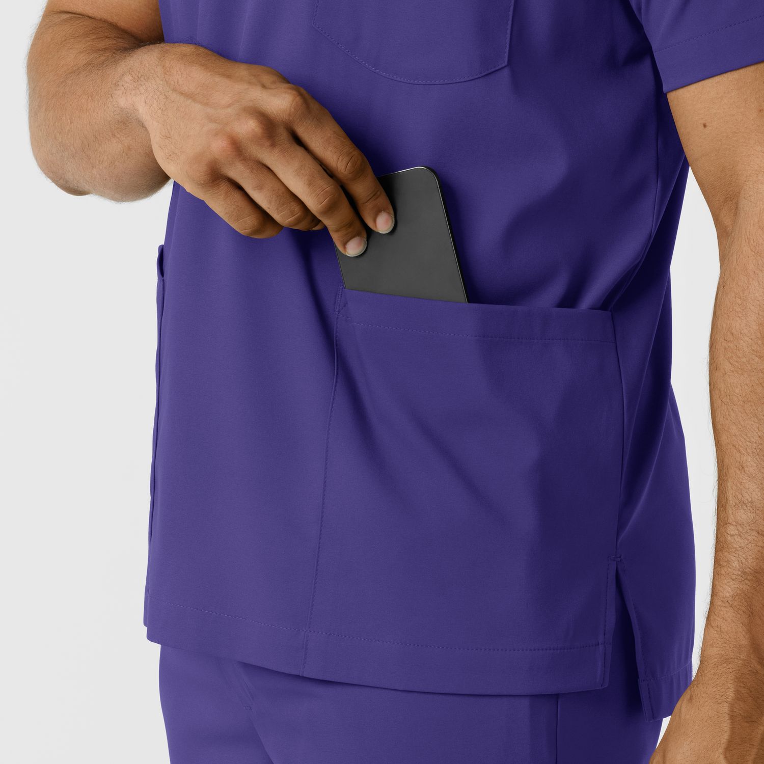 Casacca uomo 6351 scollo a V grape