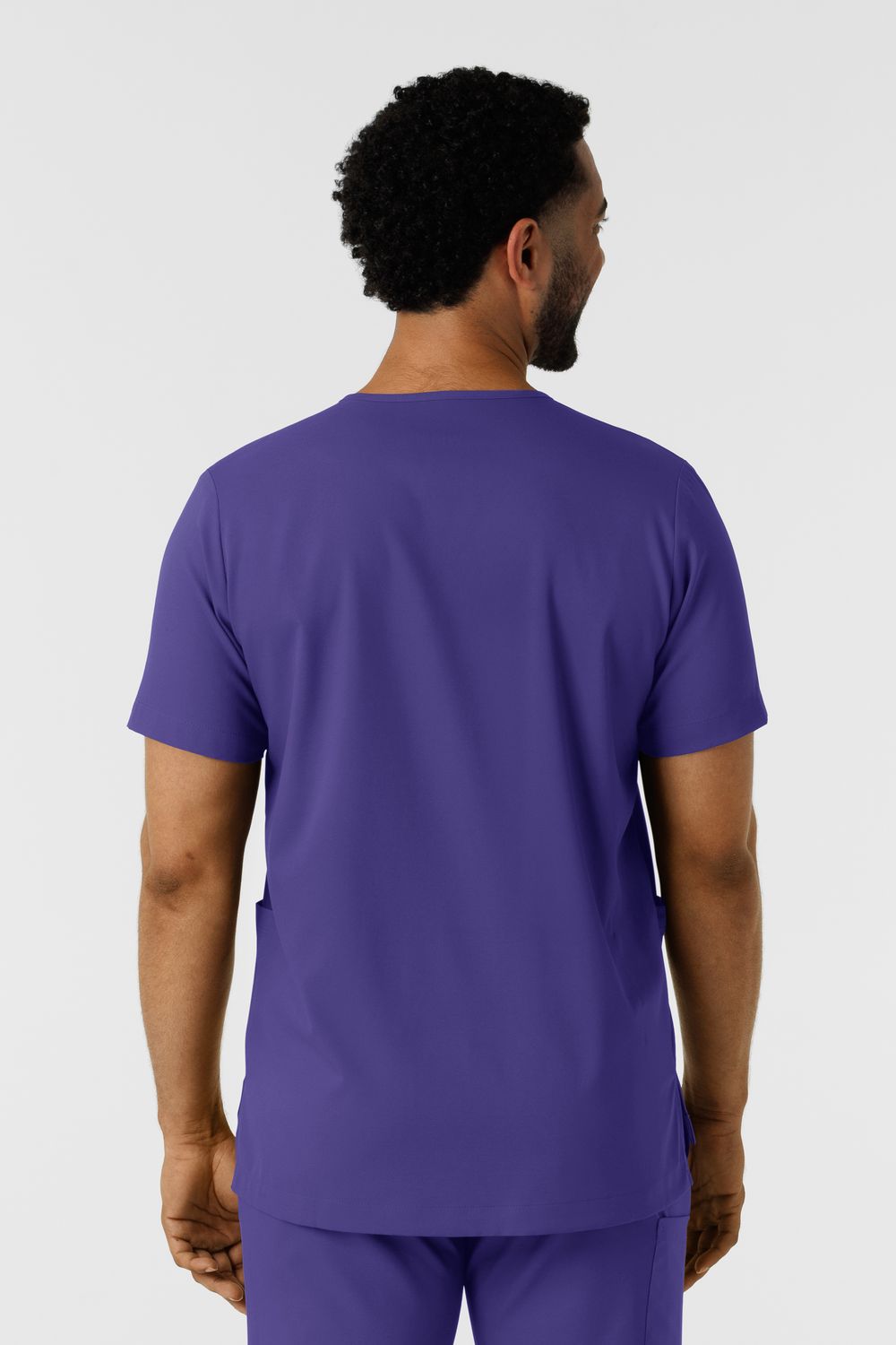 Casacca uomo 6351 scollo a V grape