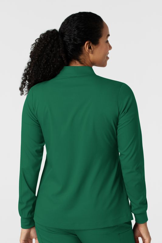 Casacca donna 8151 manica lunga e zip hunter