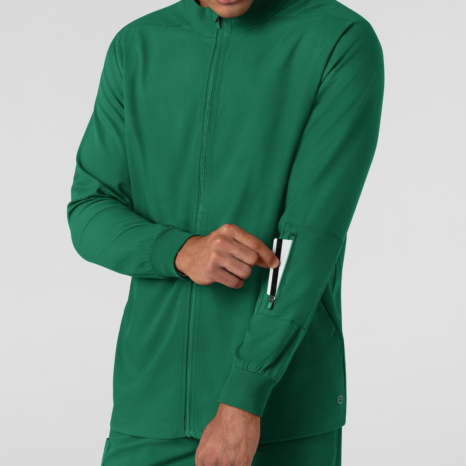 Casacca uomo 8351 manica lunga e zip hunter