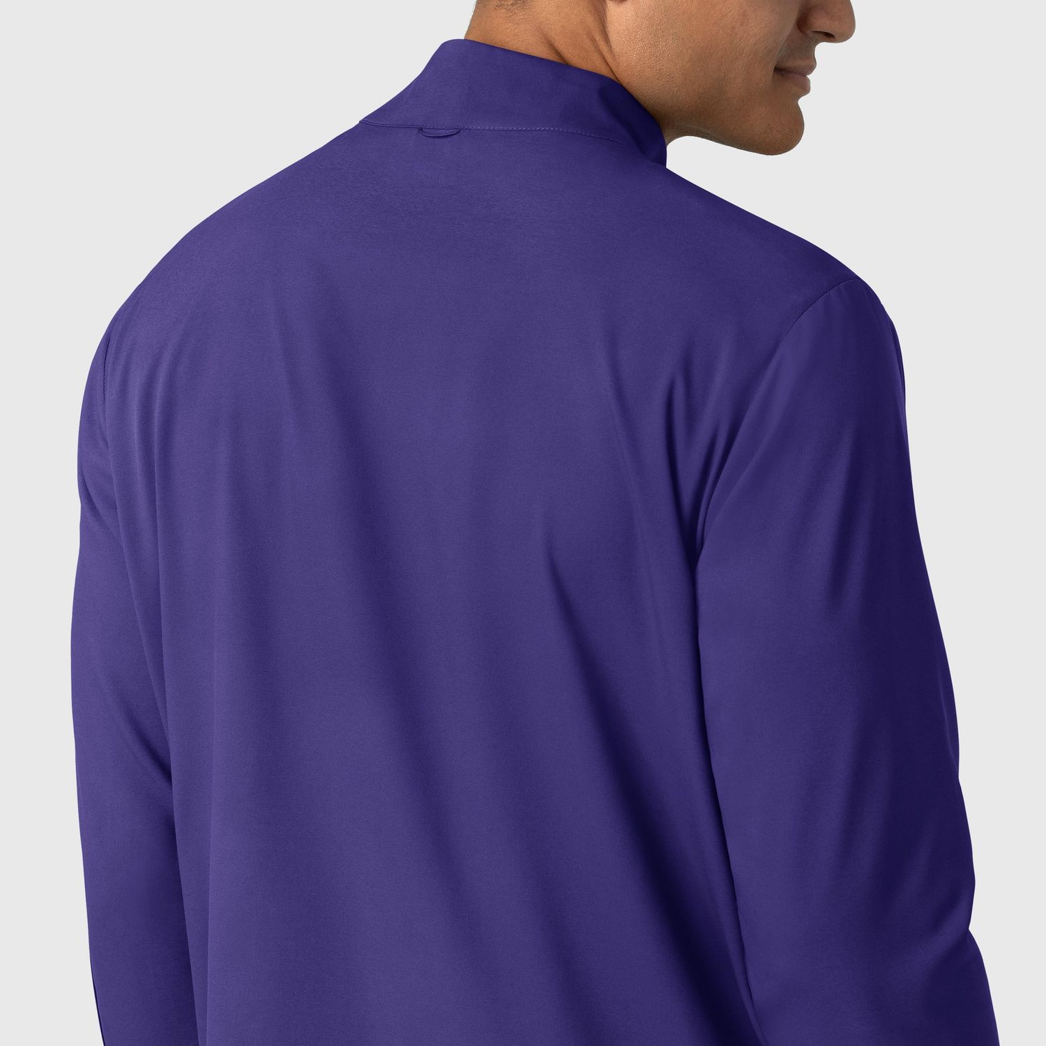 Casacca uomo 8351 manica lunga e zip grape