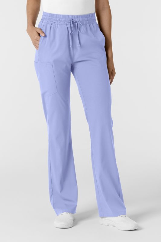 Pantalone donna 5251 svasato ceil blue