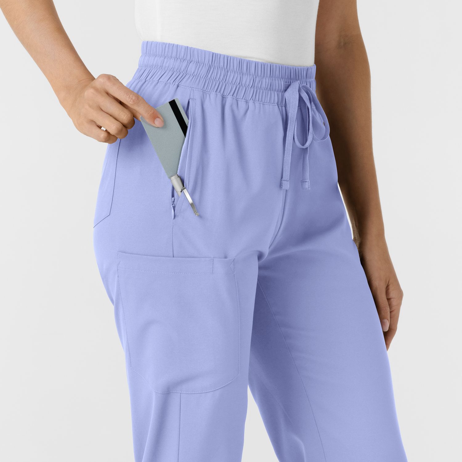 Pantalone donna 5251 svasato ceil blue