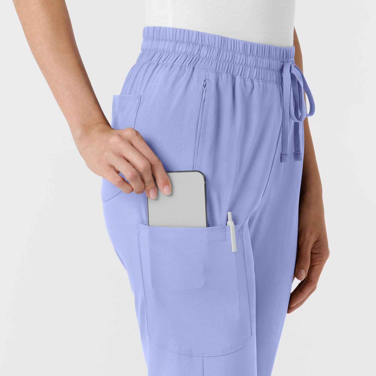 Pantalone donna 5251 svasato ceil blue