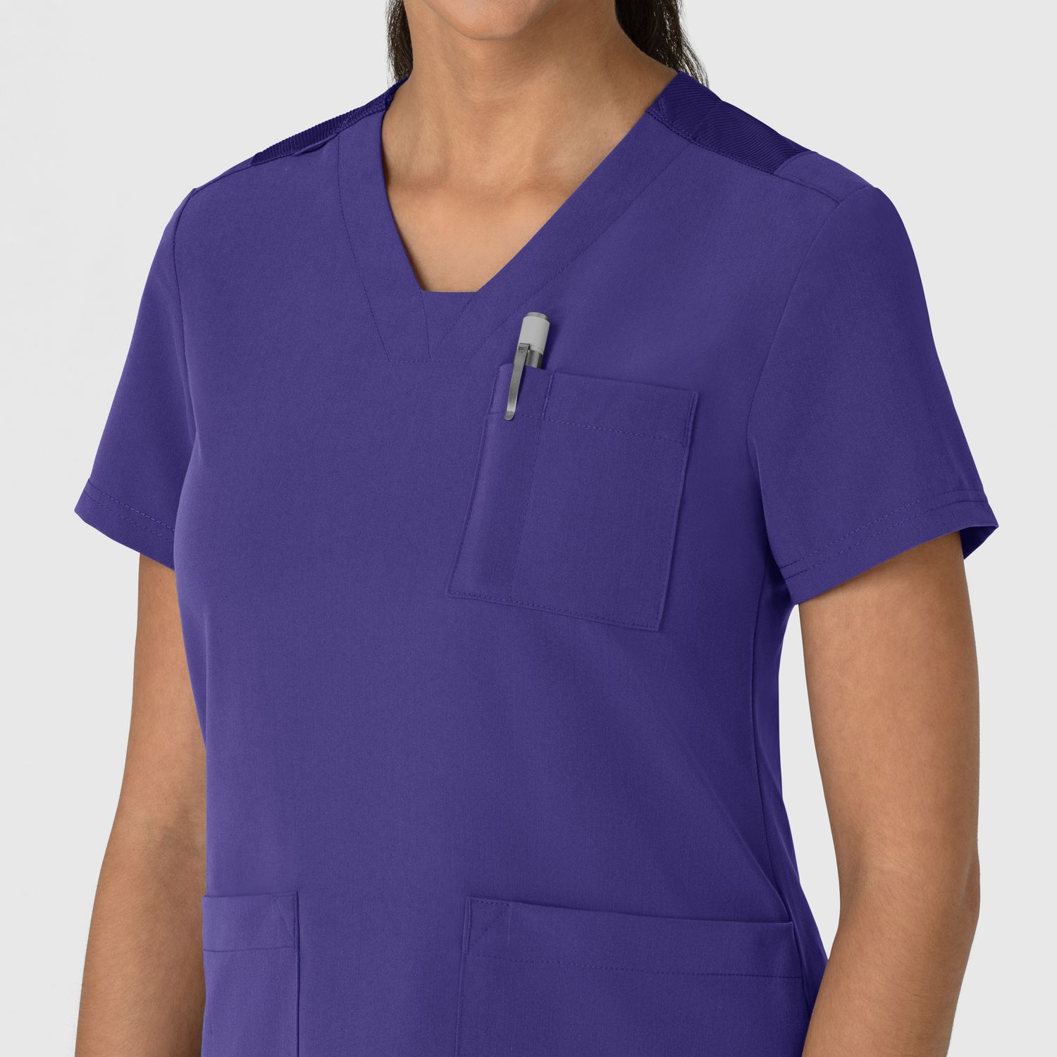 Casacca donna 6132 scollo a V grape