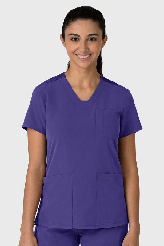 Casacca donna 6132 scollo a V grape