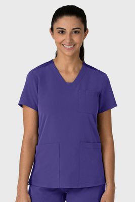 Casacca donna 6132 scollo a V grape