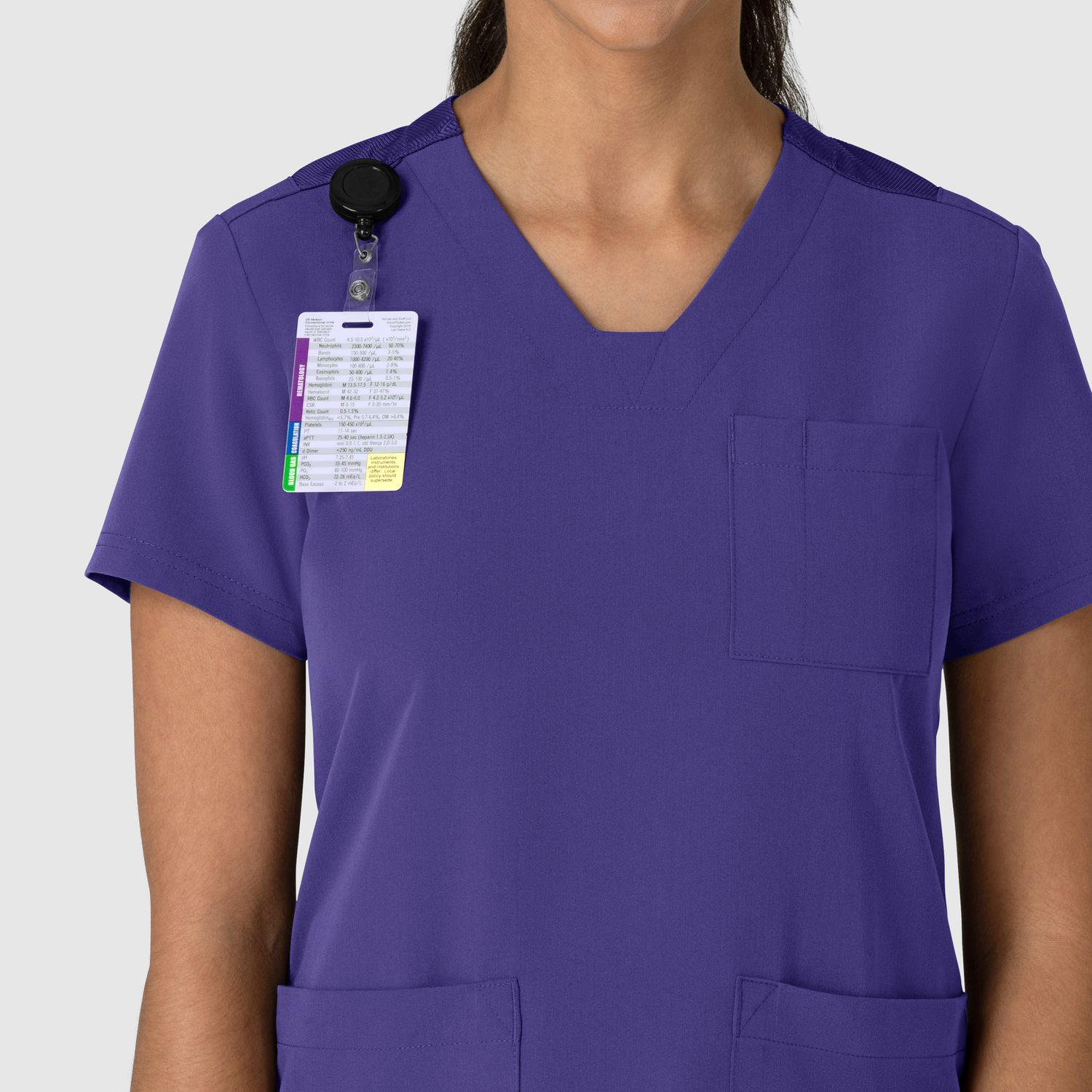 Casacca donna 6132 scollo a V grape