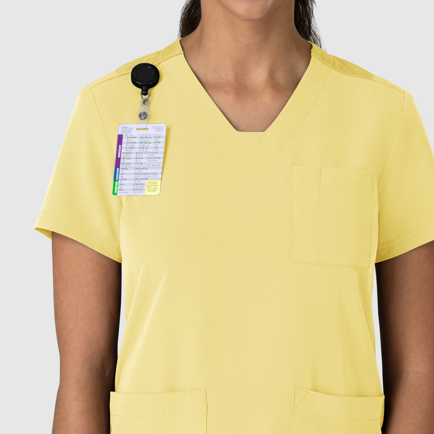 Casacca donna 6132 scollo a V sunrise yellow