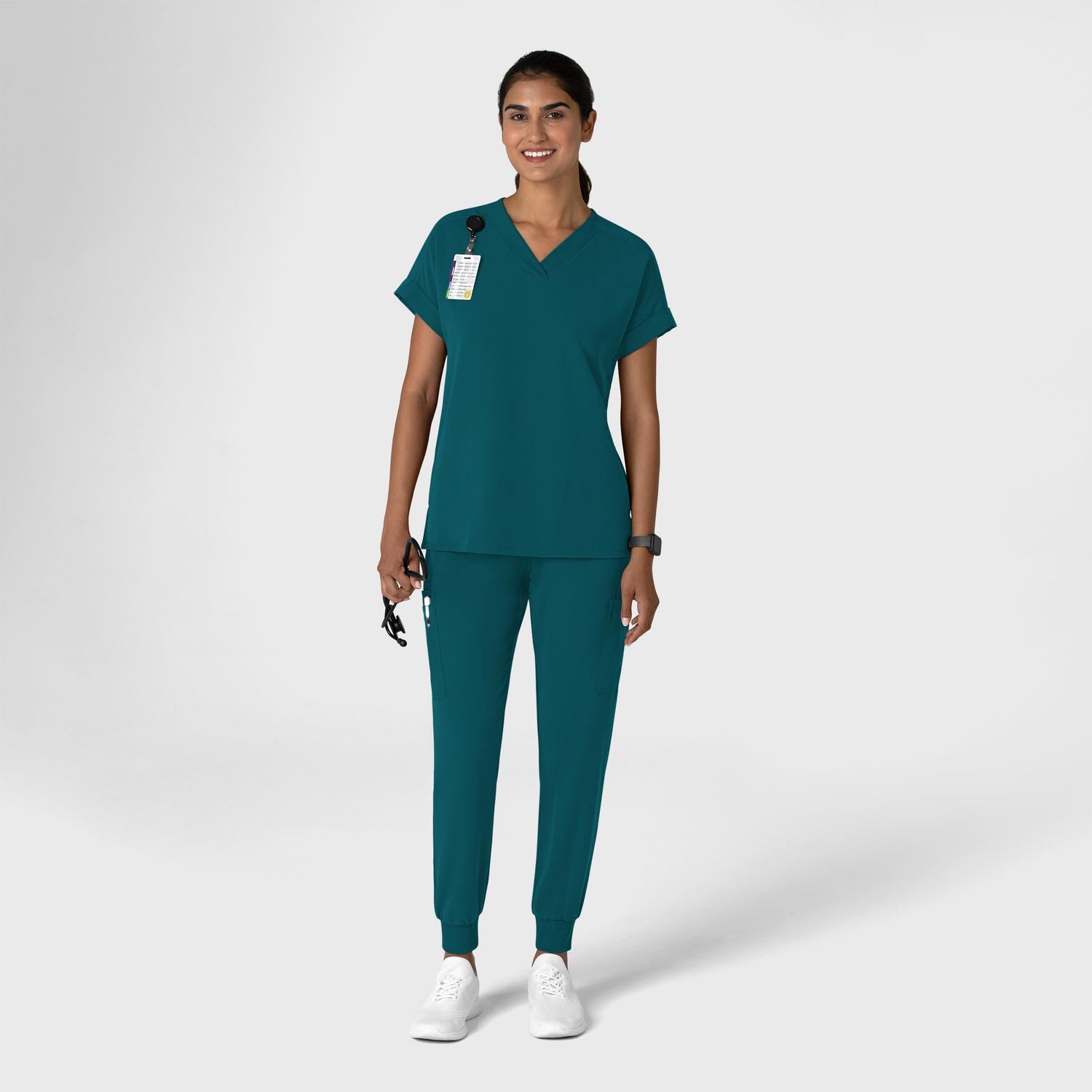 Pantalone donna 5132 jogger caribbean blue