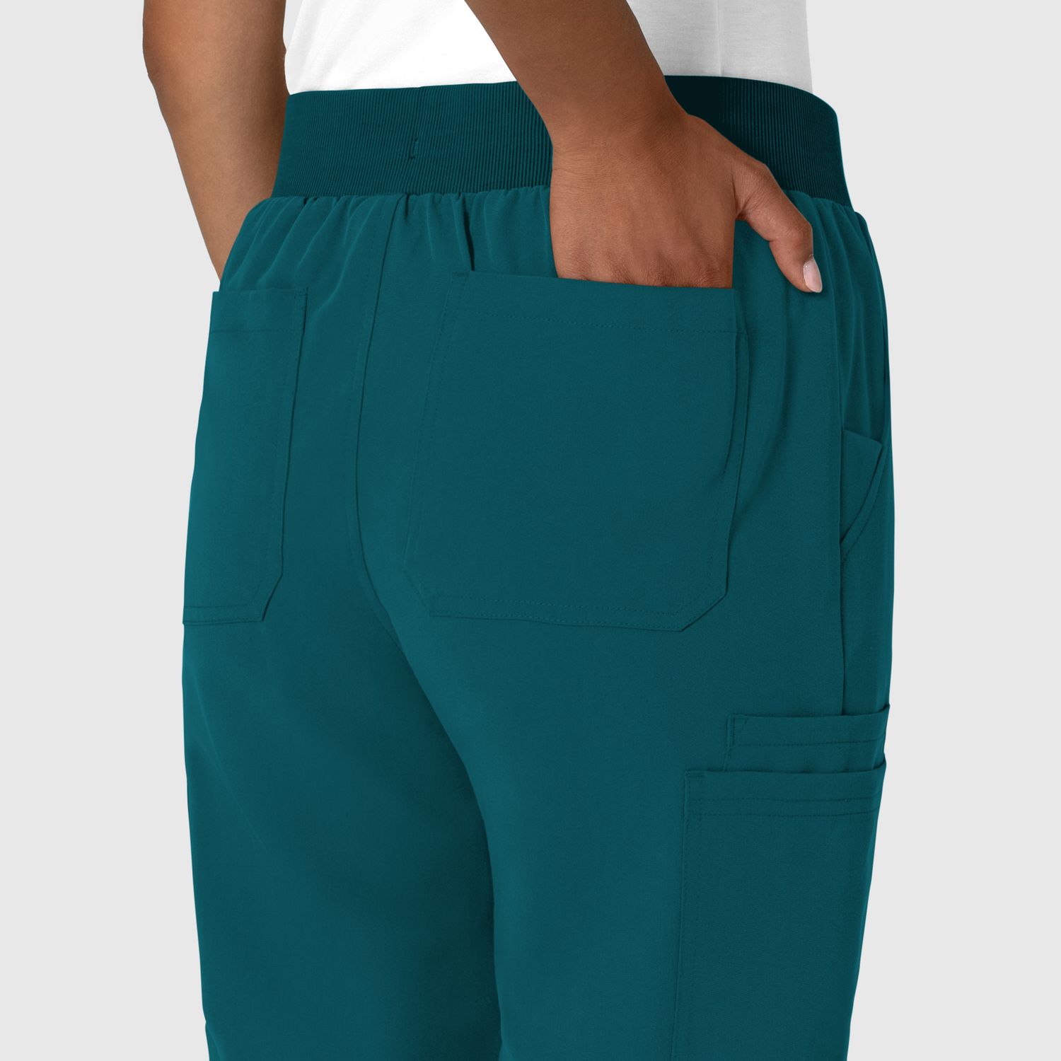 Pantalone donna 5132 jogger caribbean blue