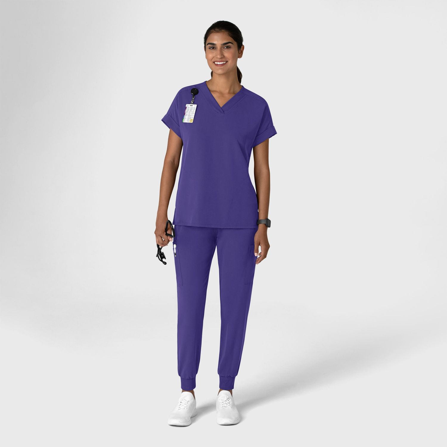 Pantalone donna 5132 jogger grape
