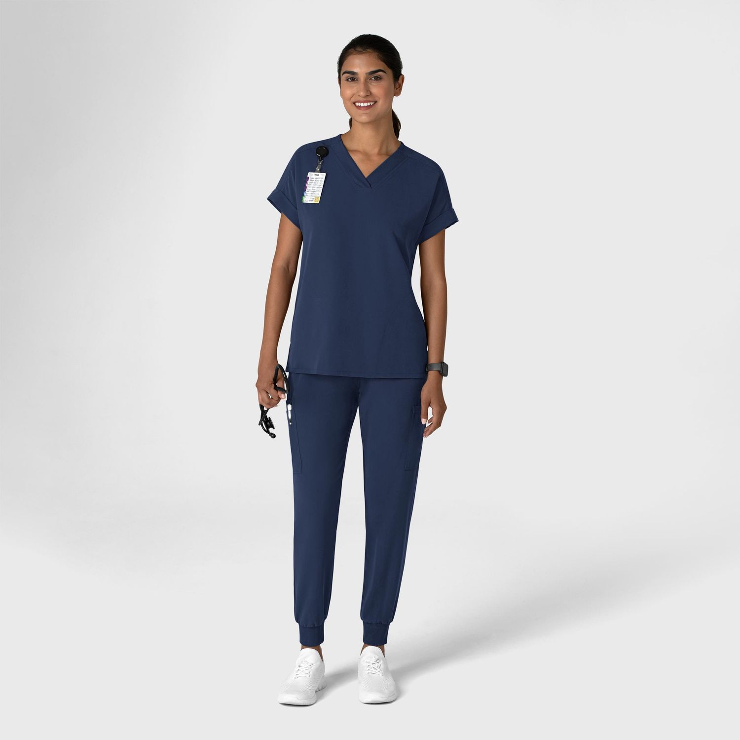 Pantalone donna 5132 jogger navy blue