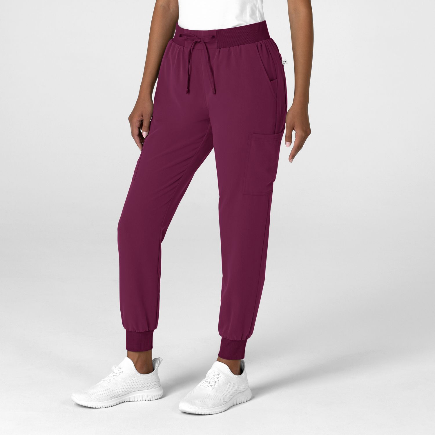 Pantalone donna 5132 jogger wine