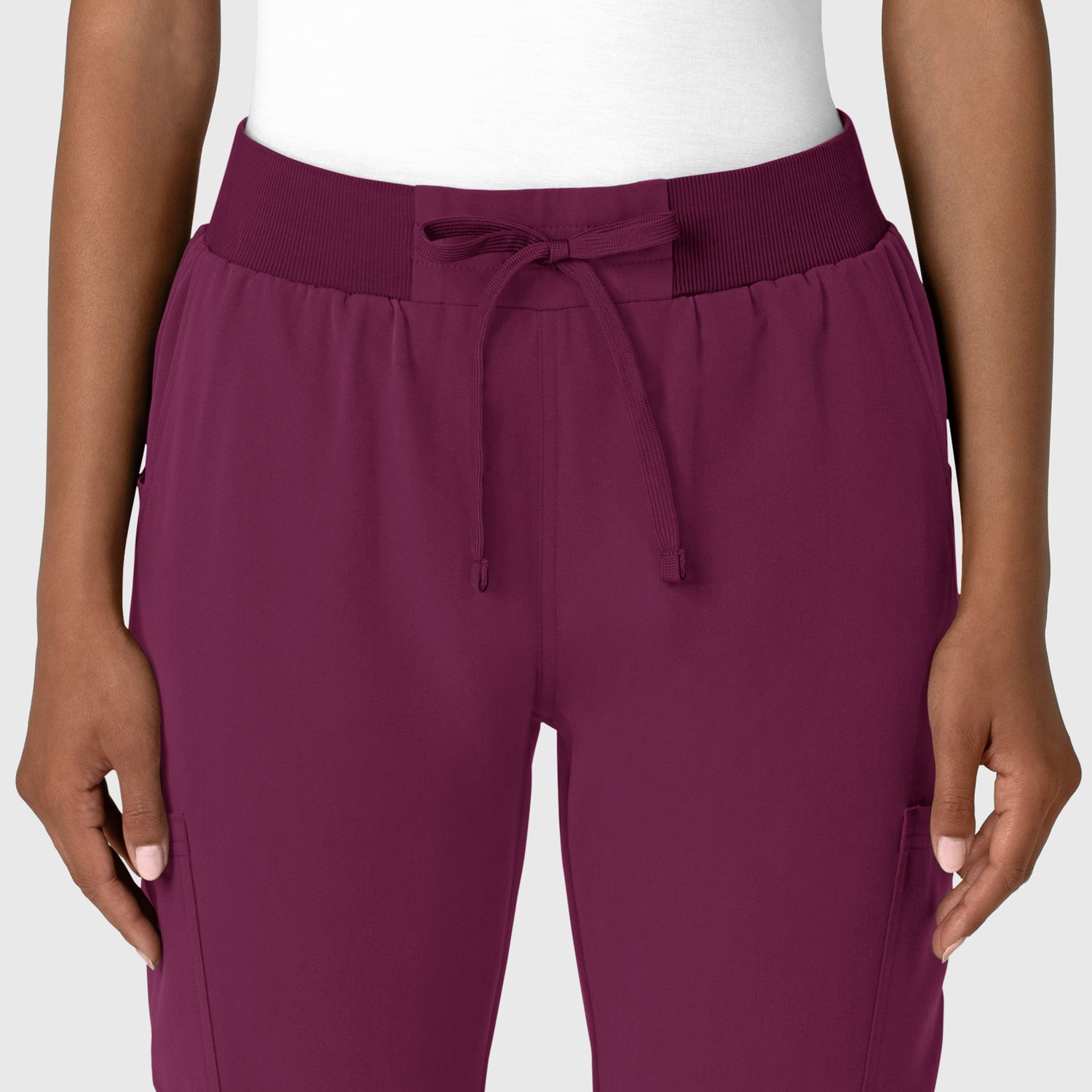 Pantalone donna 5132 jogger wine