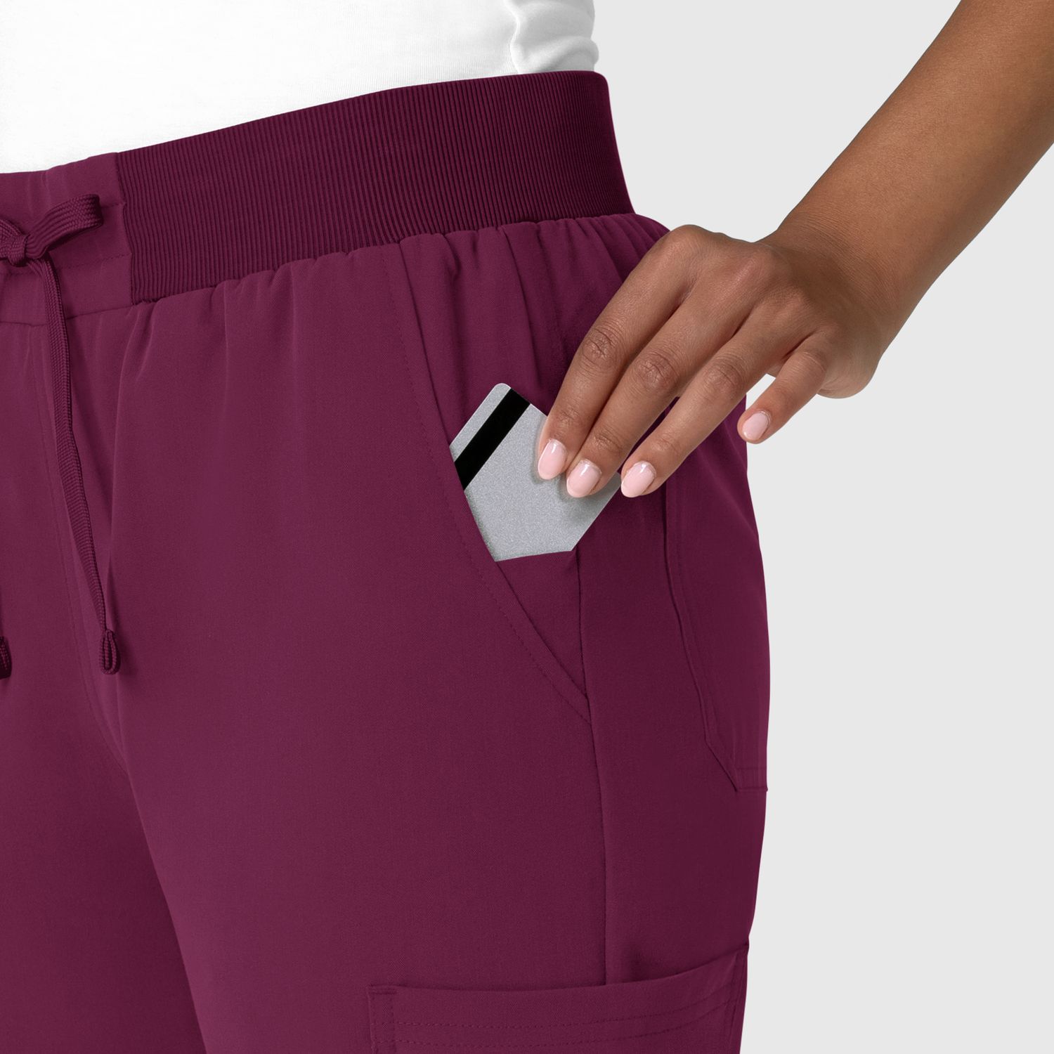 Pantalone donna 5132 jogger wine