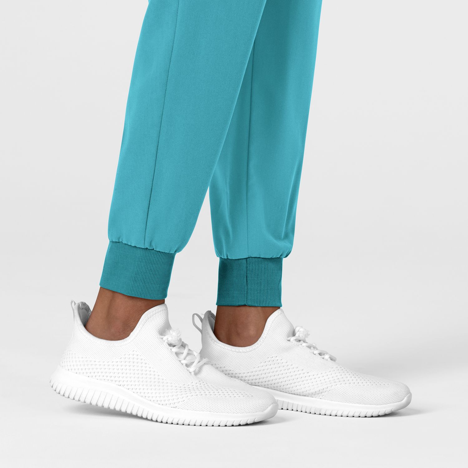 Pantalone donna 5132 jogger teal blue