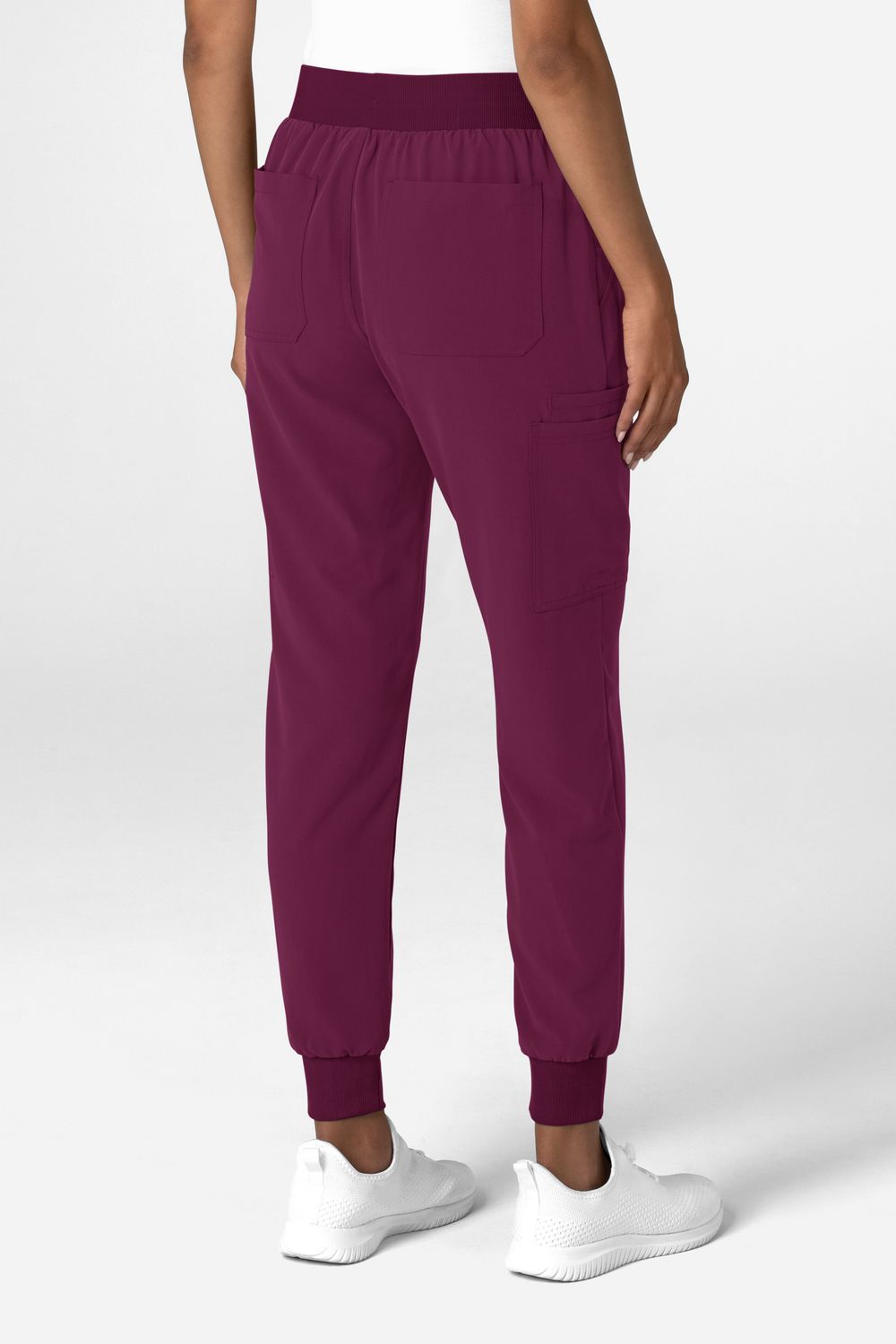 Pantalone donna 5132 jogger wine