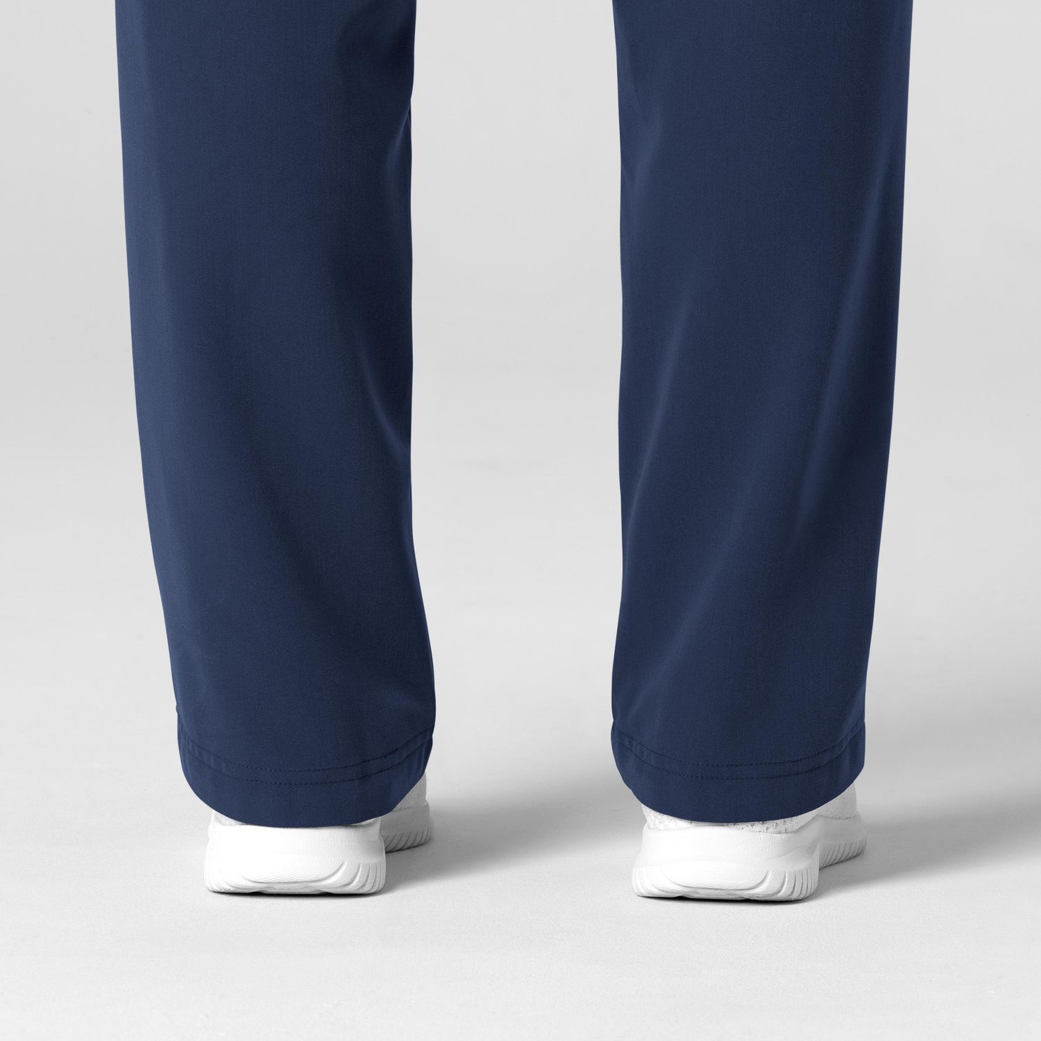 Pantalone donna 5232 con orlo allungato navy blue
