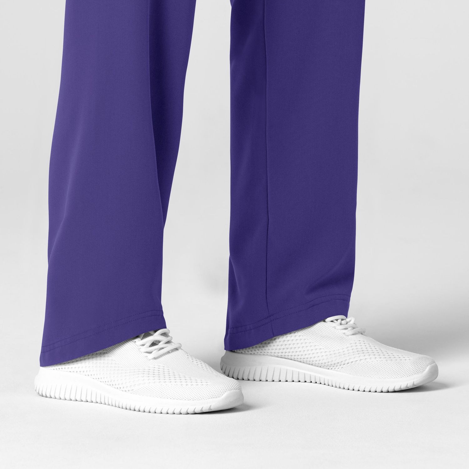 Pantalone donna 5232 con orlo allungato grape