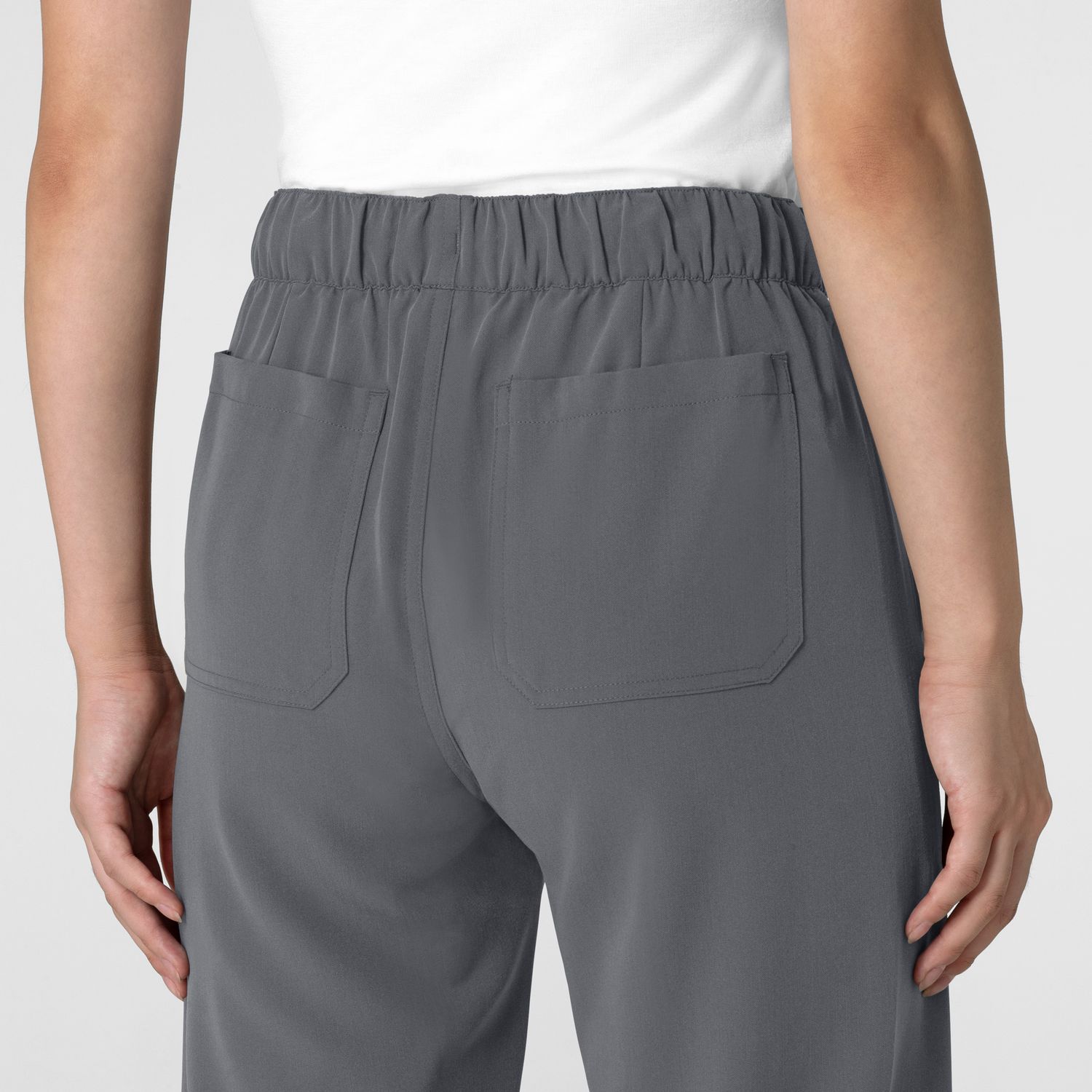 Pantalone donna 5232 con orlo allungato pewter