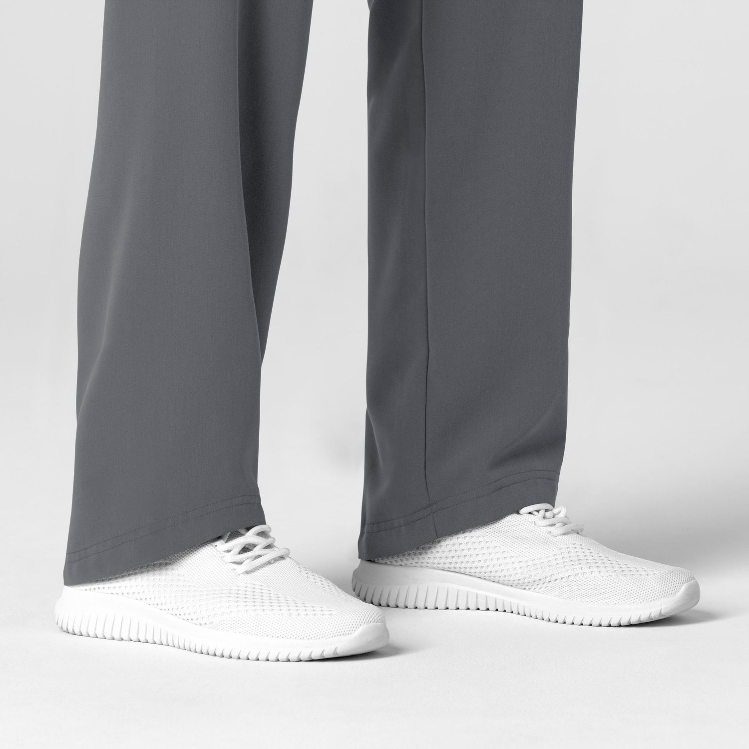 Pantalone donna 5232 con orlo allungato pewter