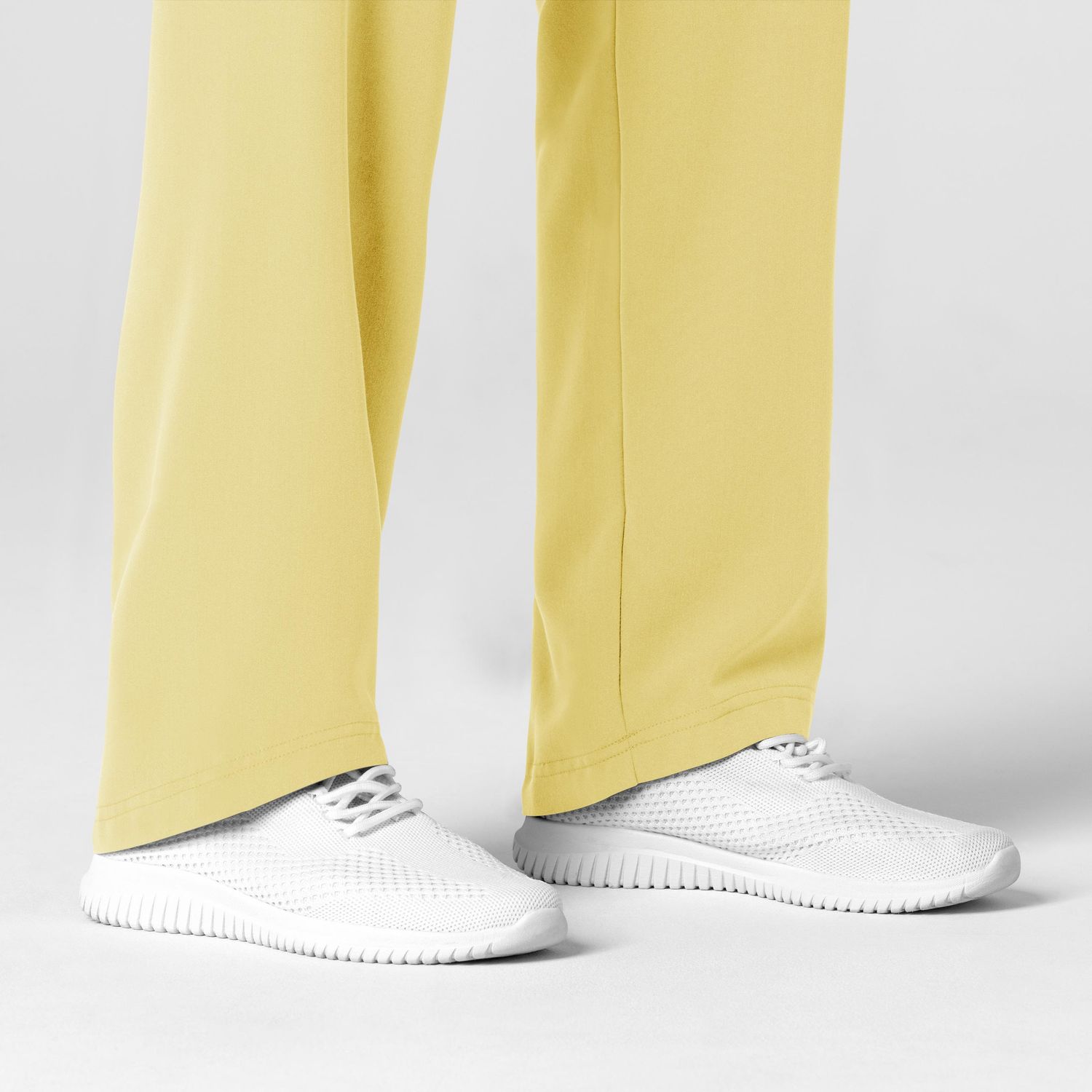 Pantalone donna 5232 con orlo allungato sunrise yellow