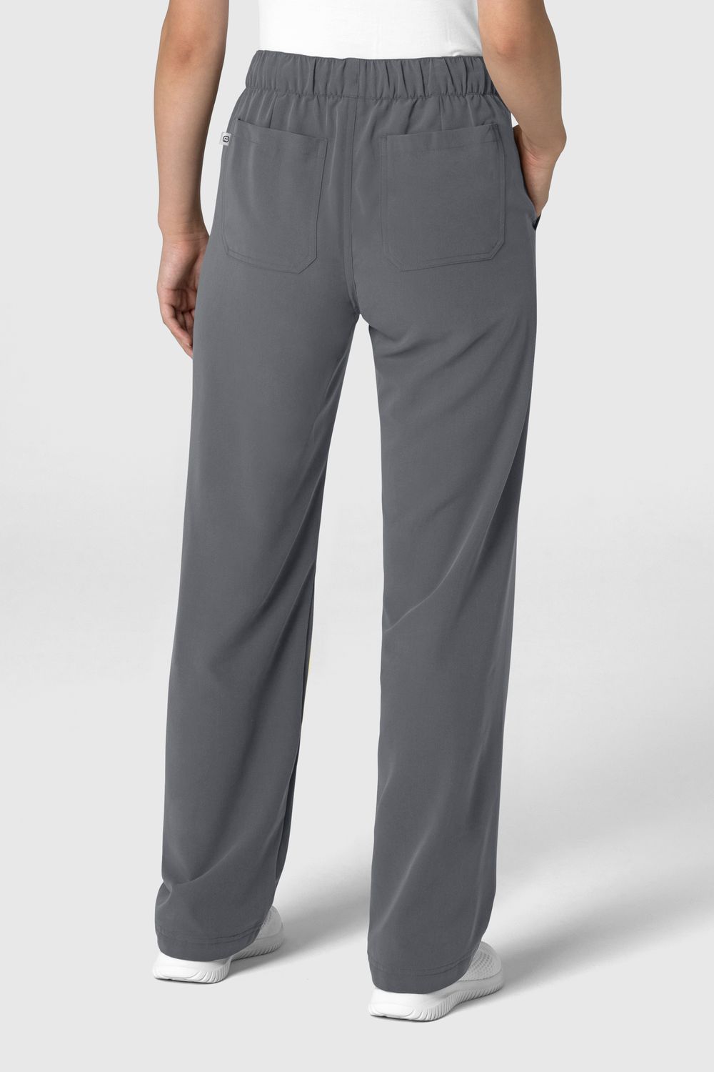 Pantalone donna 5232 con orlo allungato pewter