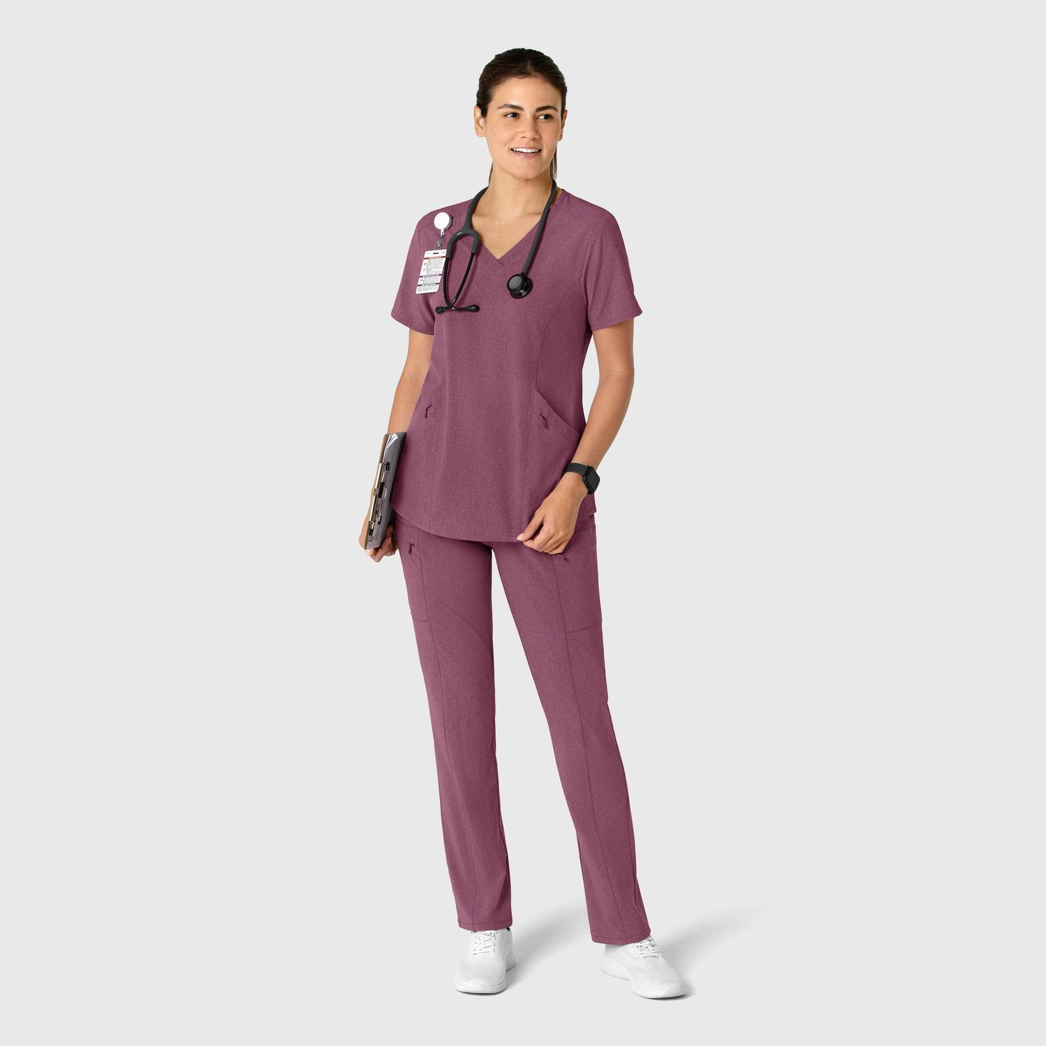 Pantalone donna 5334 wine heather