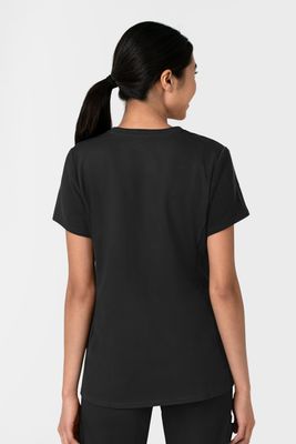 Casacca donna 6522 scollo a V black