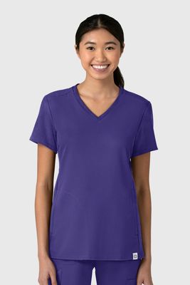Casacca donna 6522 scollo a V grape