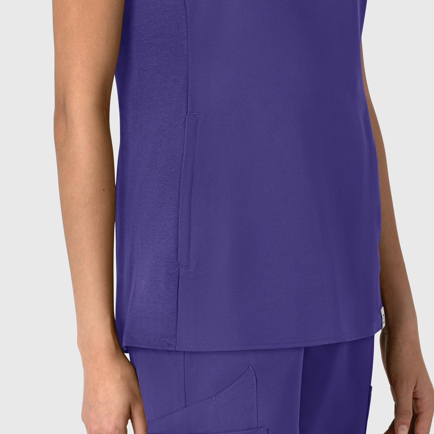 Casacca donna 6522 scollo a V grape