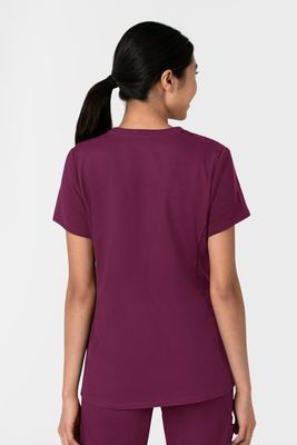 Casacca donna 6522 scollo a V wine